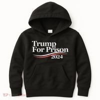 Trump For Prison 2024 Kids Hoodie thumb 0