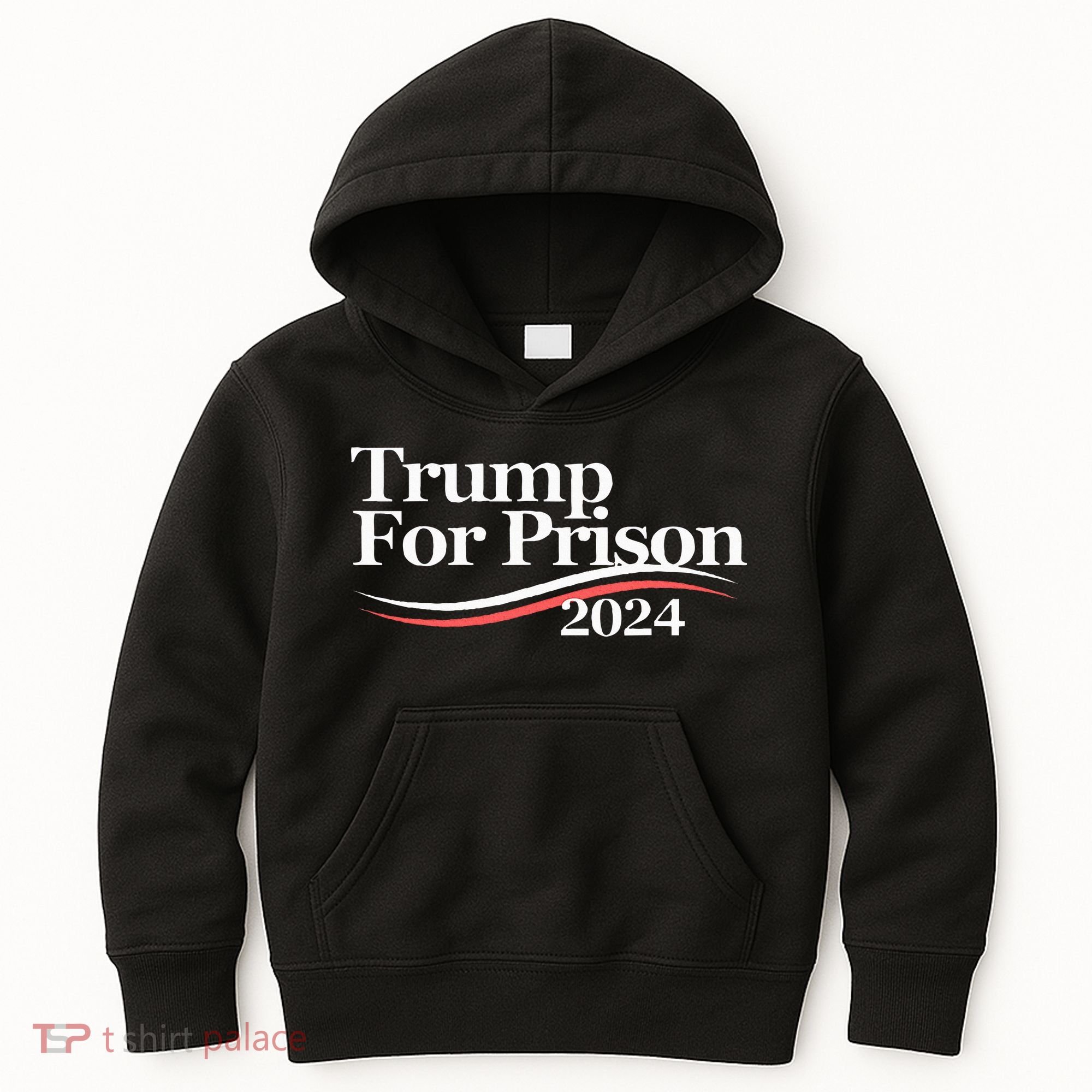 Trump For Prison 2024 Kids Hoodie