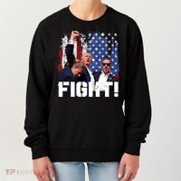 Trump Fight Pennsylvania July 13 2024 Women's Sweatshirt thumb 0