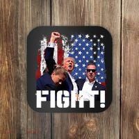 Trump Fight Pennsylvania July 13 2024 Coaster thumb 0