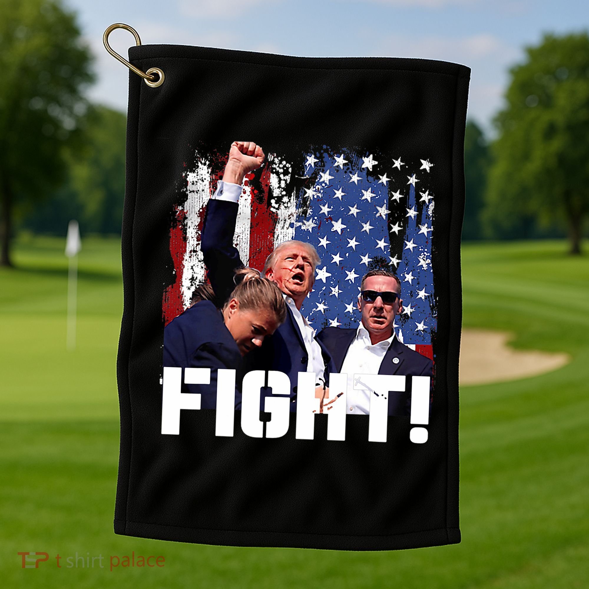 Trump Fight Pennsylvania July 13 2024 Golf Towel