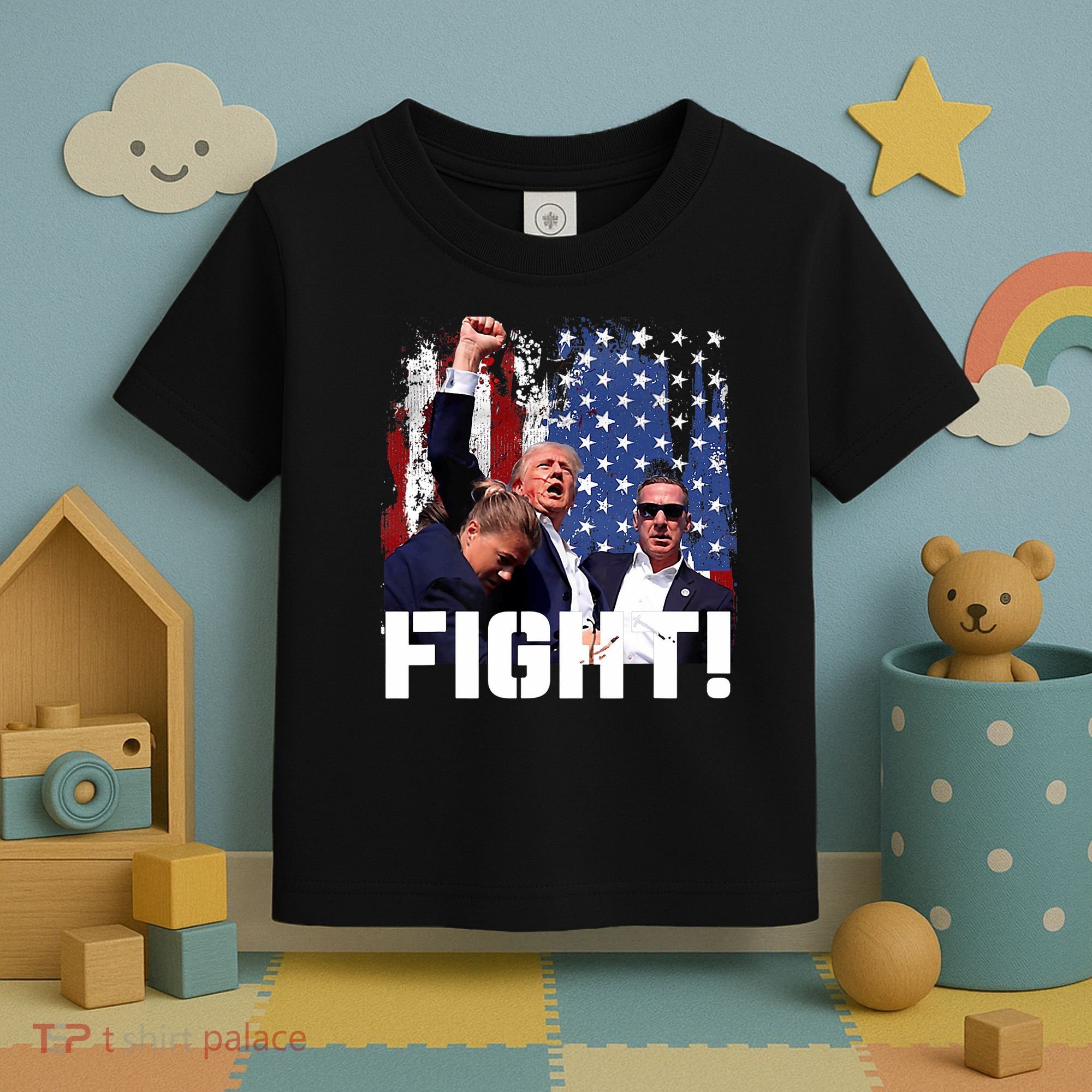 Trump Fight Pennsylvania July 13 2024 Toddler T-Shirt