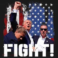 Trump Fight Pennsylvania July 13 2024 Women's Long Sleeve Shirt thumb 2