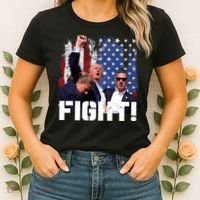 Trump Fight Pennsylvania July 13 2024 Women's T-Shirt thumb 2