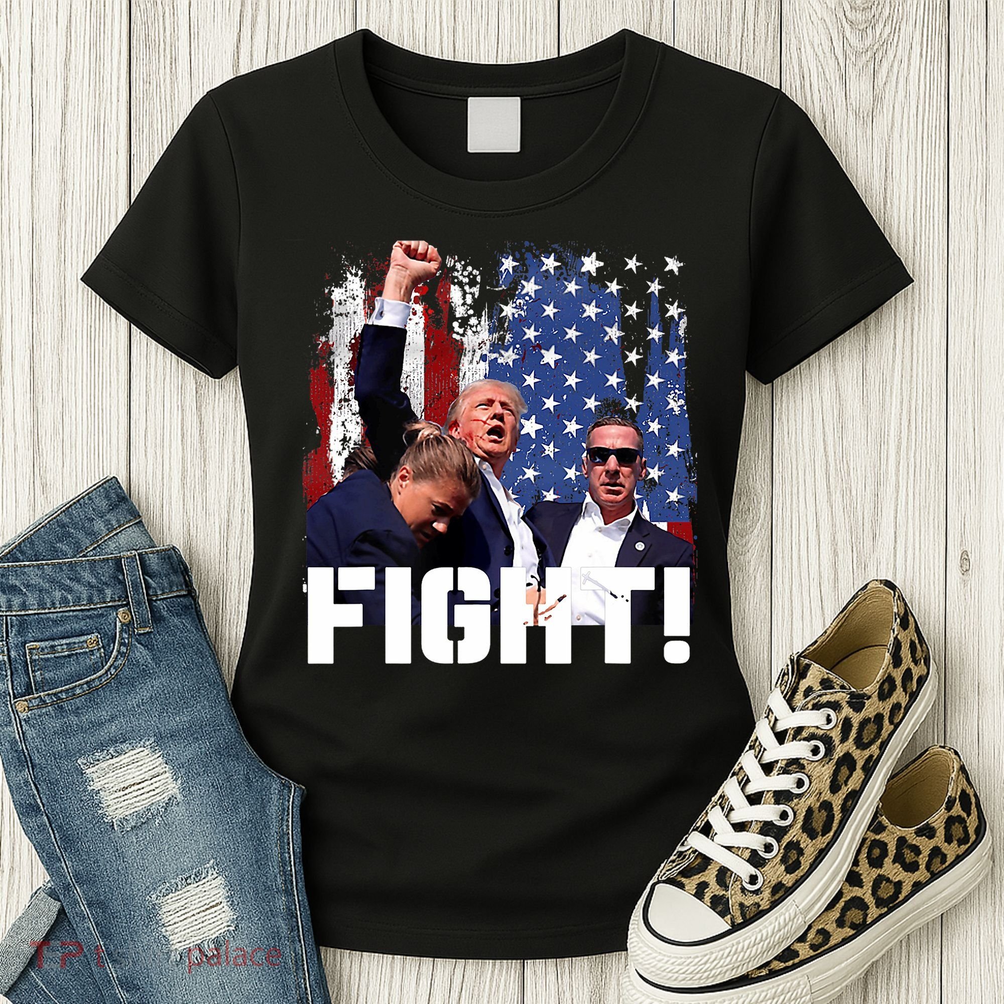 Trump Fight Pennsylvania July 13 2024 Women's T-Shirt