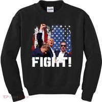 Trump Fight Pennsylvania July 13 2024 Kids Sweatshirt thumb 0