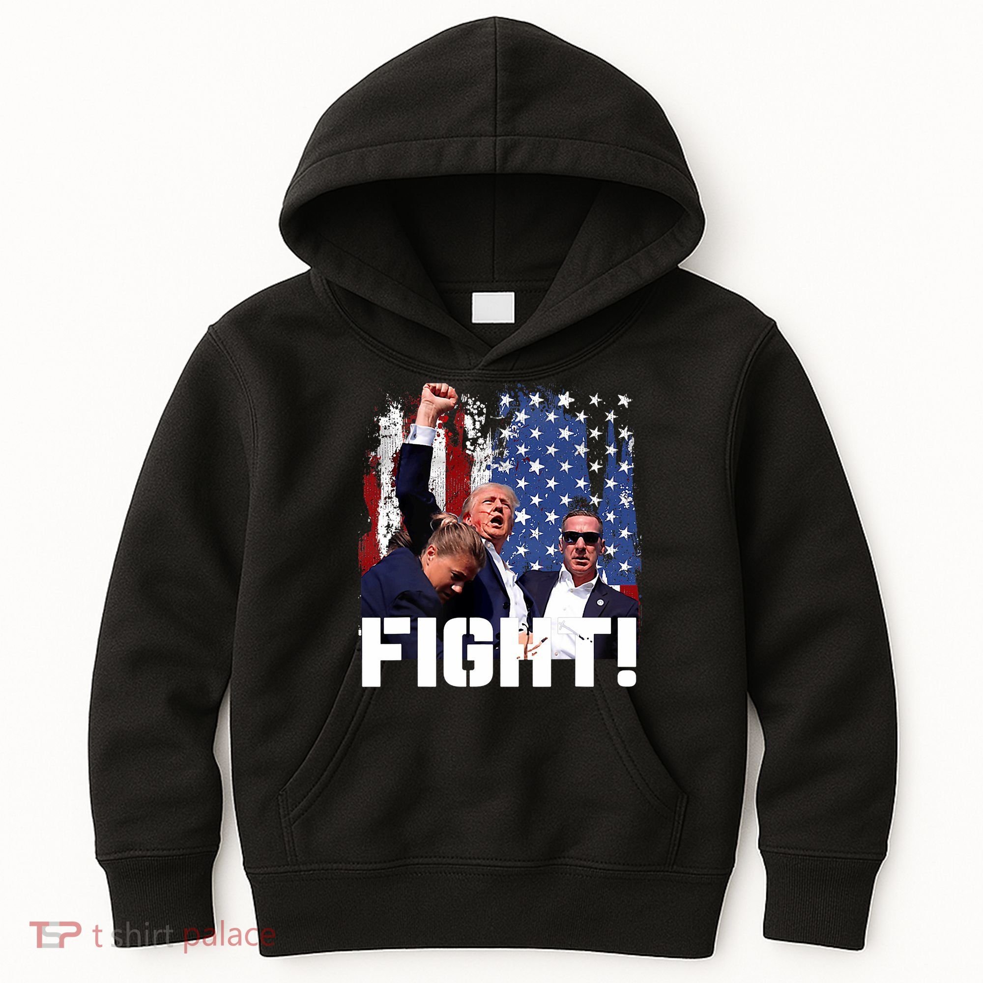 Trump Fight Pennsylvania July 13 2024 Kids Hoodie