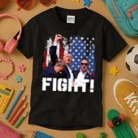 Trump Fight Pennsylvania July 13 2024 Kids T-Shirt thumb 3
