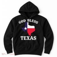 Texas Flag Patriotic Texan Pride God Bless Texas Hoodie thumb 0