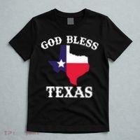 Texas Flag Patriotic Texan Pride God Bless Texas T-Shirt thumb 5
