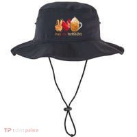 Thanksgiving Fall Peace Love Pumpkin Spice Bucket Hat thumb 0