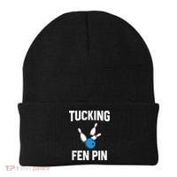 Tucking Fen Pin Funny Bowling Beanie thumb 0