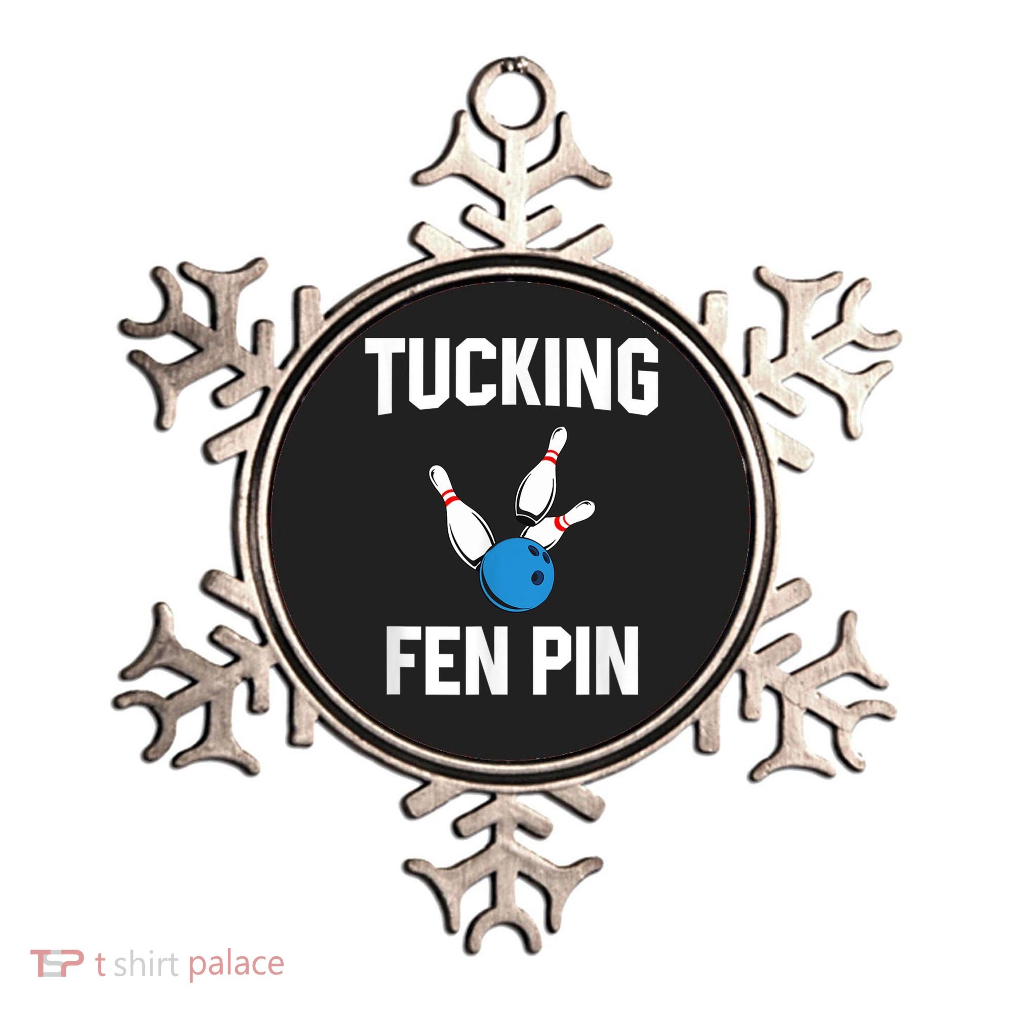 Tucking Fen Pin Funny Bowling Ornament