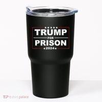 Trump For Prison 2024 Support Trump 4th Of July Tumbler thumb 0