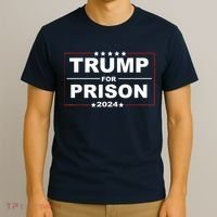 Trump For Prison 2024 Support Trump 4th Of July T-Shirt thumb 3
