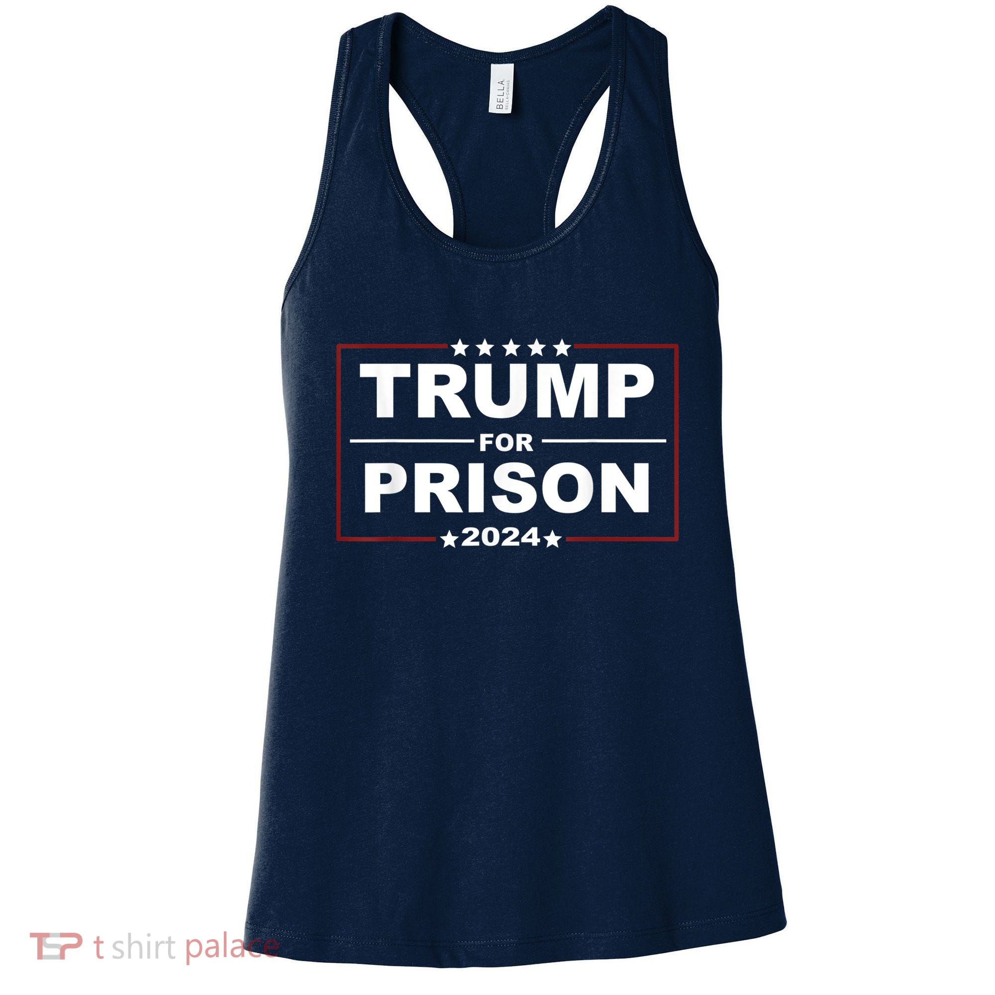Trump For Prison 2024 Support Trump 4th Of July Women's Tank Top