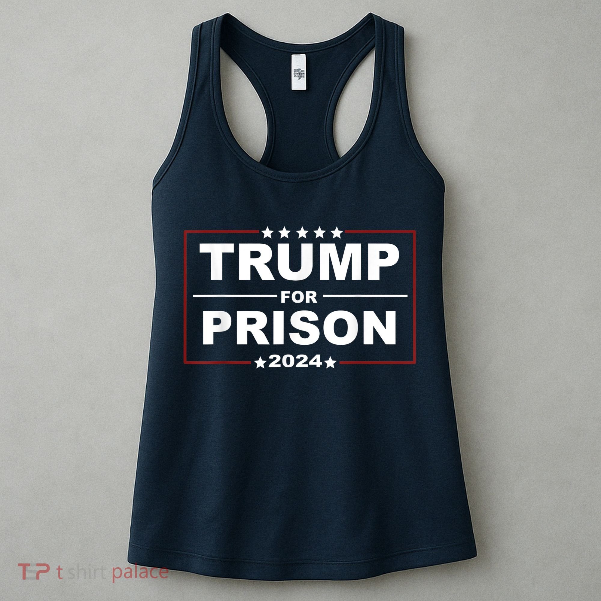Trump For Prison 2024 Support Trump 4th Of July Women's Tank Top