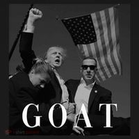 Trump Fist Pump Butler Rally Patriotic Goat Trump Women's Hoodie thumb 2