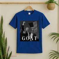 Trump Fist Pump Butler Rally Patriotic Goat Trump T-Shirt thumb 2