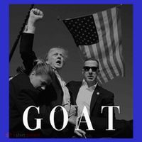 Trump Fist Pump Butler Rally Patriotic Goat Trump T-Shirt thumb 7