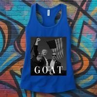 Trump Fist Pump Butler Rally Patriotic Goat Trump Women's Tank Top thumb 3