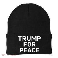 Trump For Peace Beanie thumb 0
