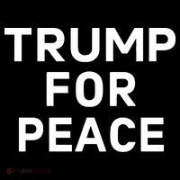 Trump For Peace Toddler Hoodie thumb 2