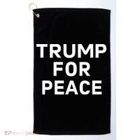 Trump For Peace Golf Towel thumb 0