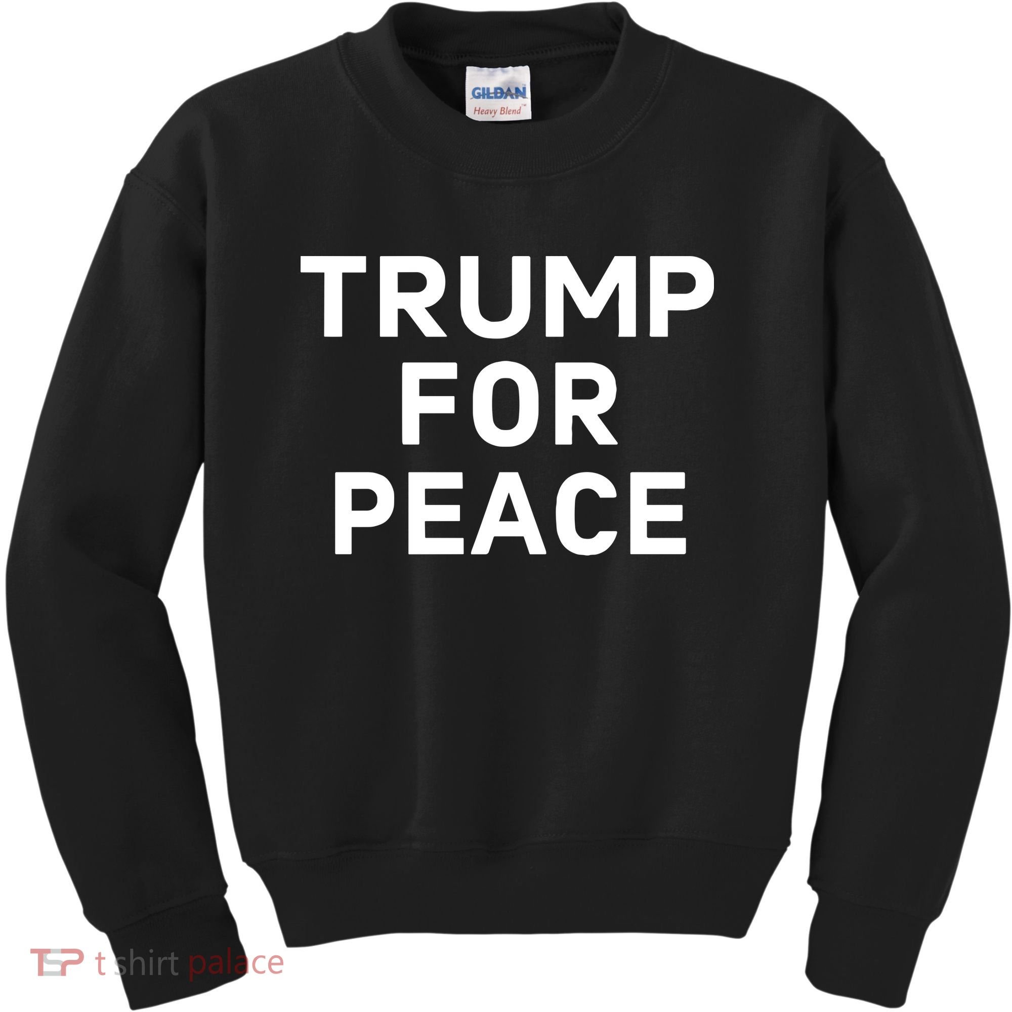 Trump For Peace Kids Sweatshirt