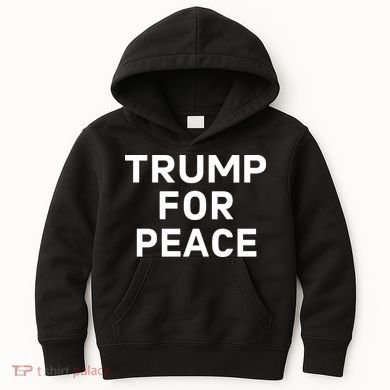 Trump For Peace Kids Hoodie