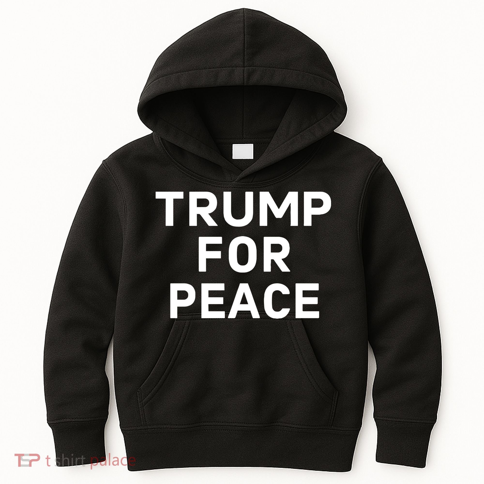 Trump For Peace Kids Hoodie