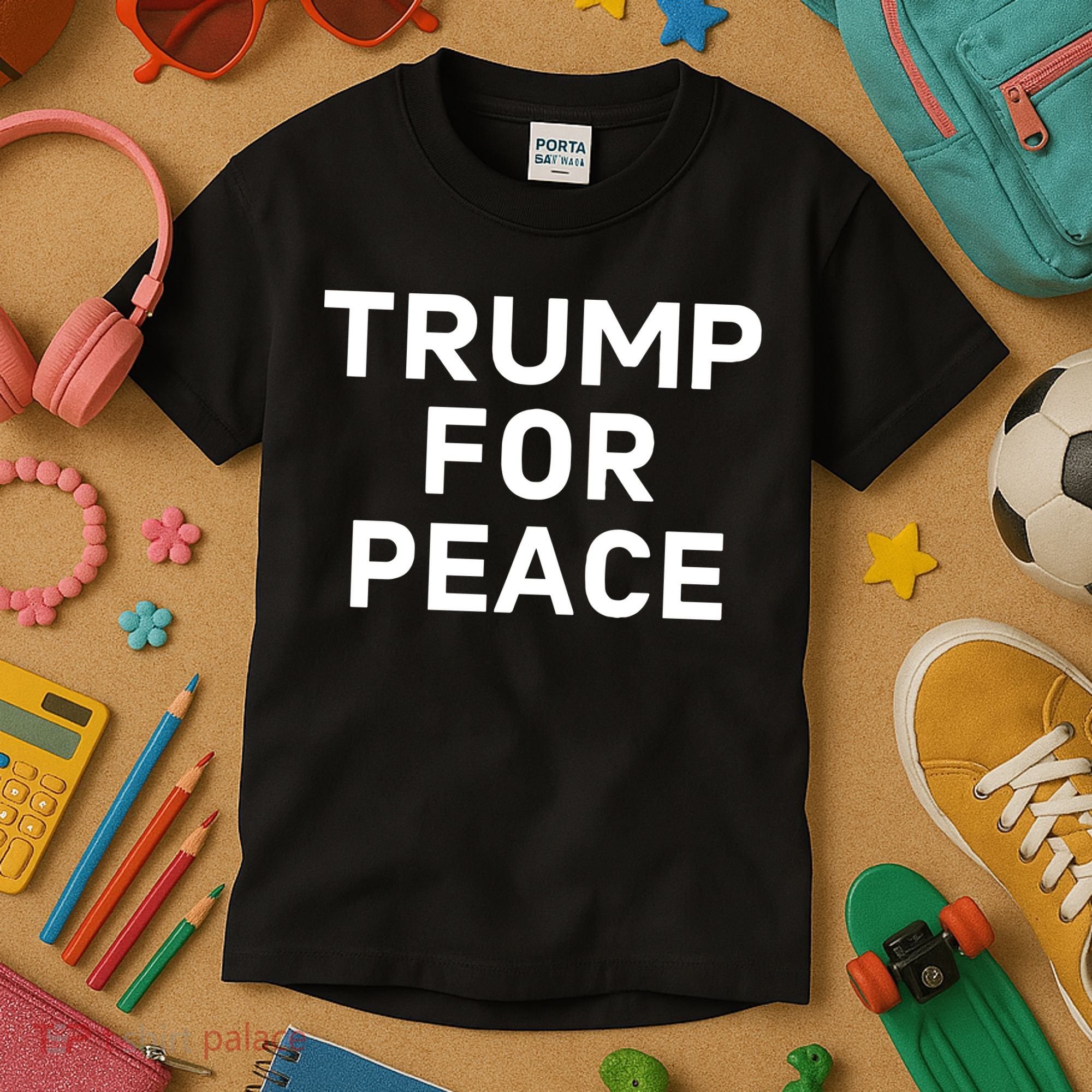 Trump For Peace Kids T-Shirt