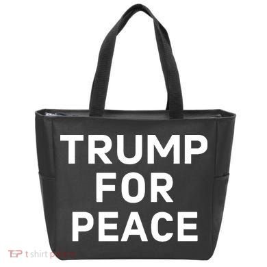 Trump For Peace Tote Bag
