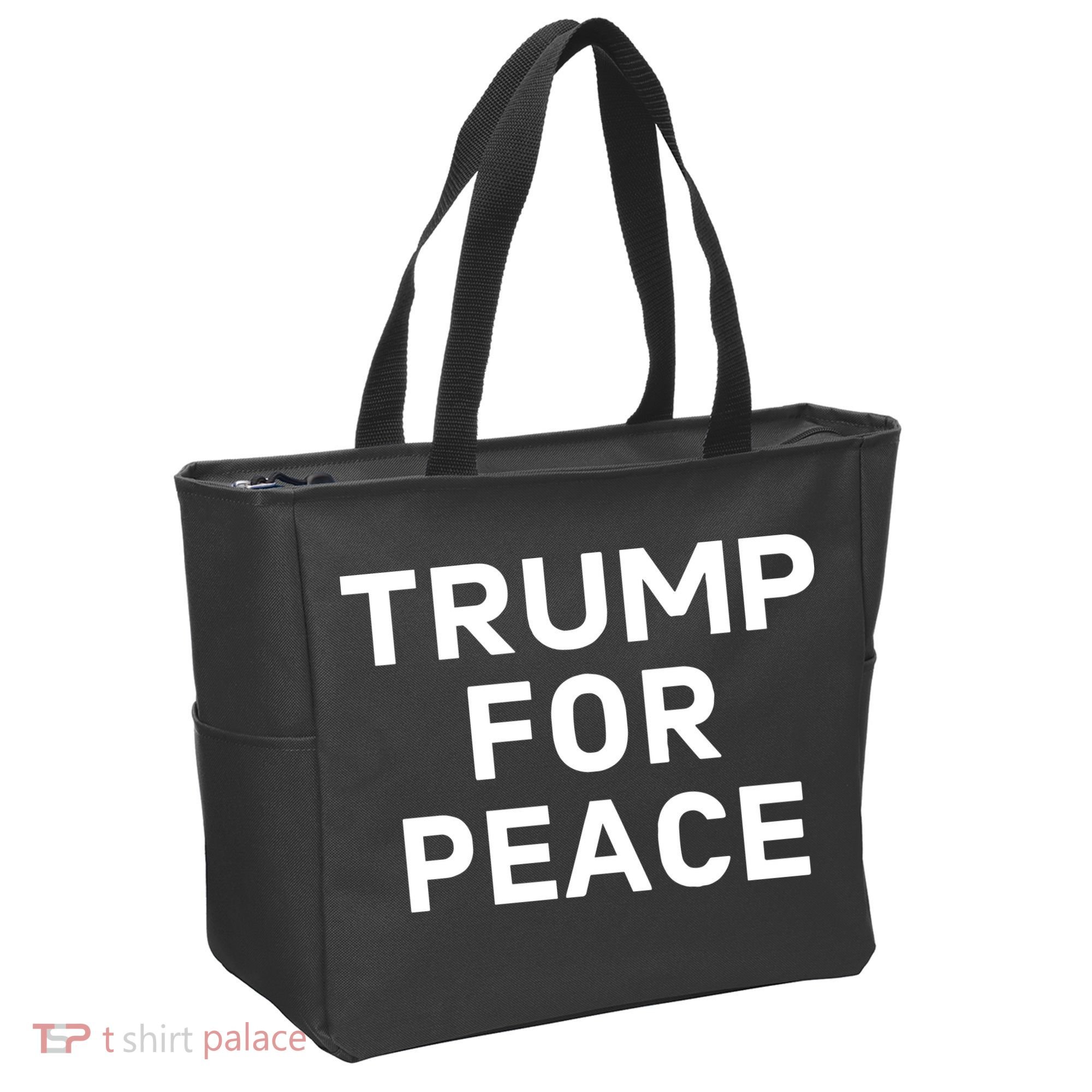 Trump For Peace Tote Bag