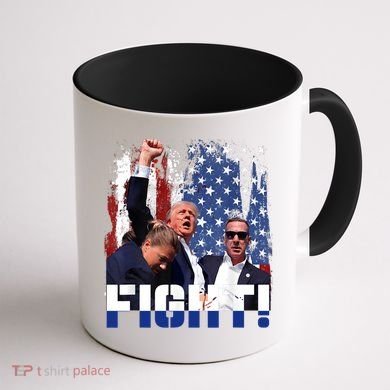 Trump First Pump Fight Coffee Mug back