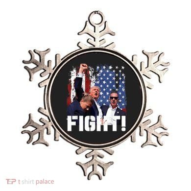 Trump First Pump Fight Ornament