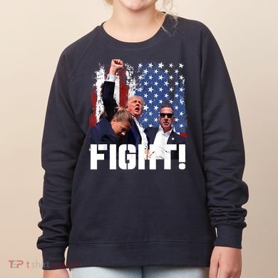 Trump First Pump Fight Women's Sweatshirt