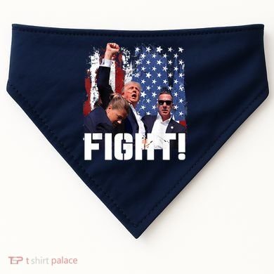Trump First Pump Fight USA-Made Doggie Bandana