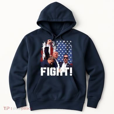 Trump First Pump Fight Hoodie