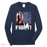 Trump First Pump Fight Long Sleeve Shirt thumb 0