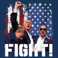 Trump First Pump Fight Button thumb 1