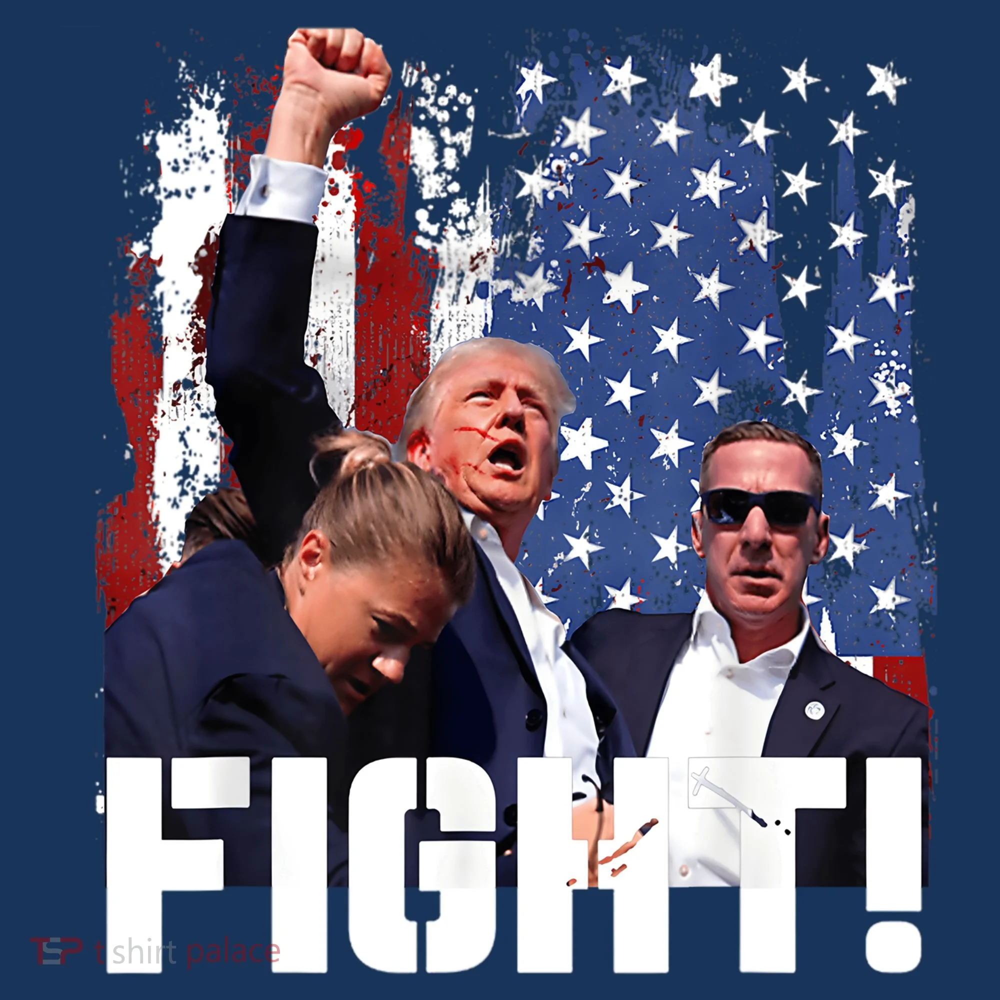 Trump First Pump Fight Button
