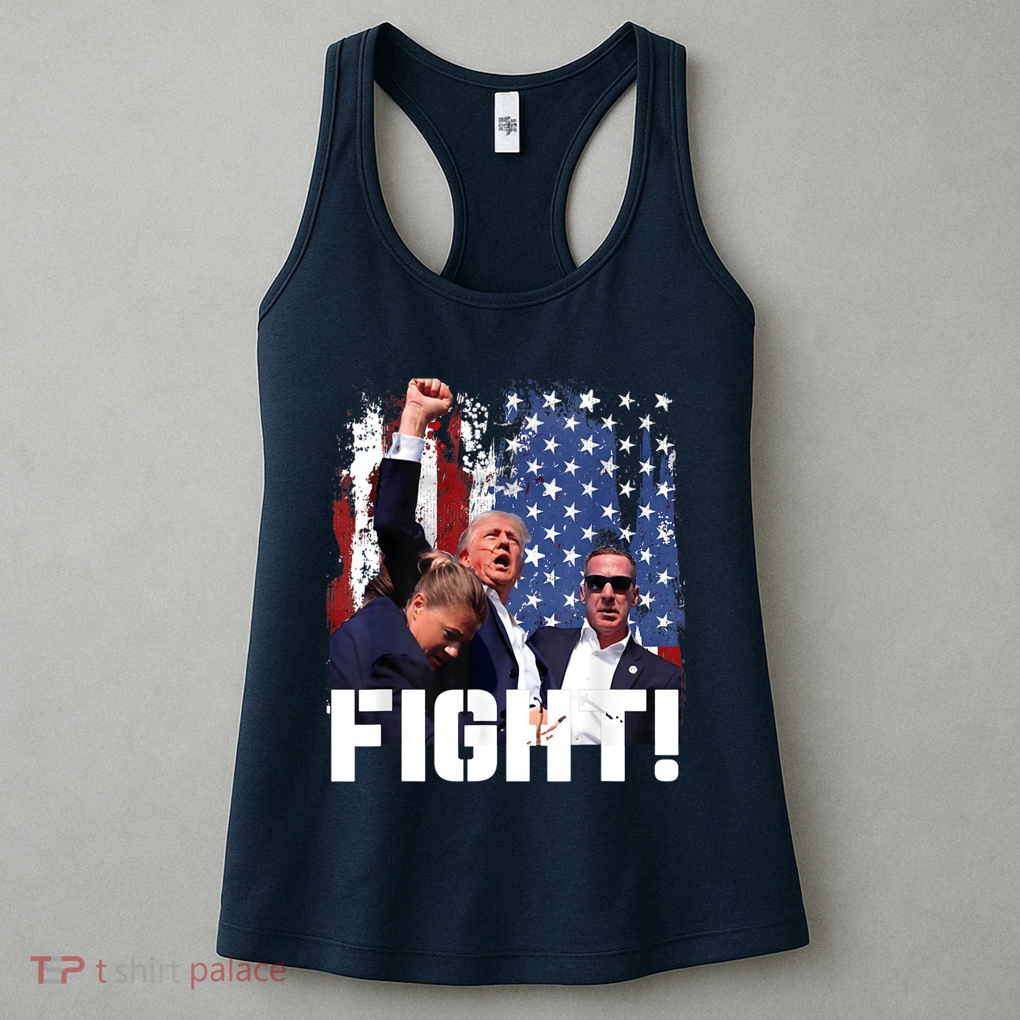 Trump First Pump Fight Women's Tank Top