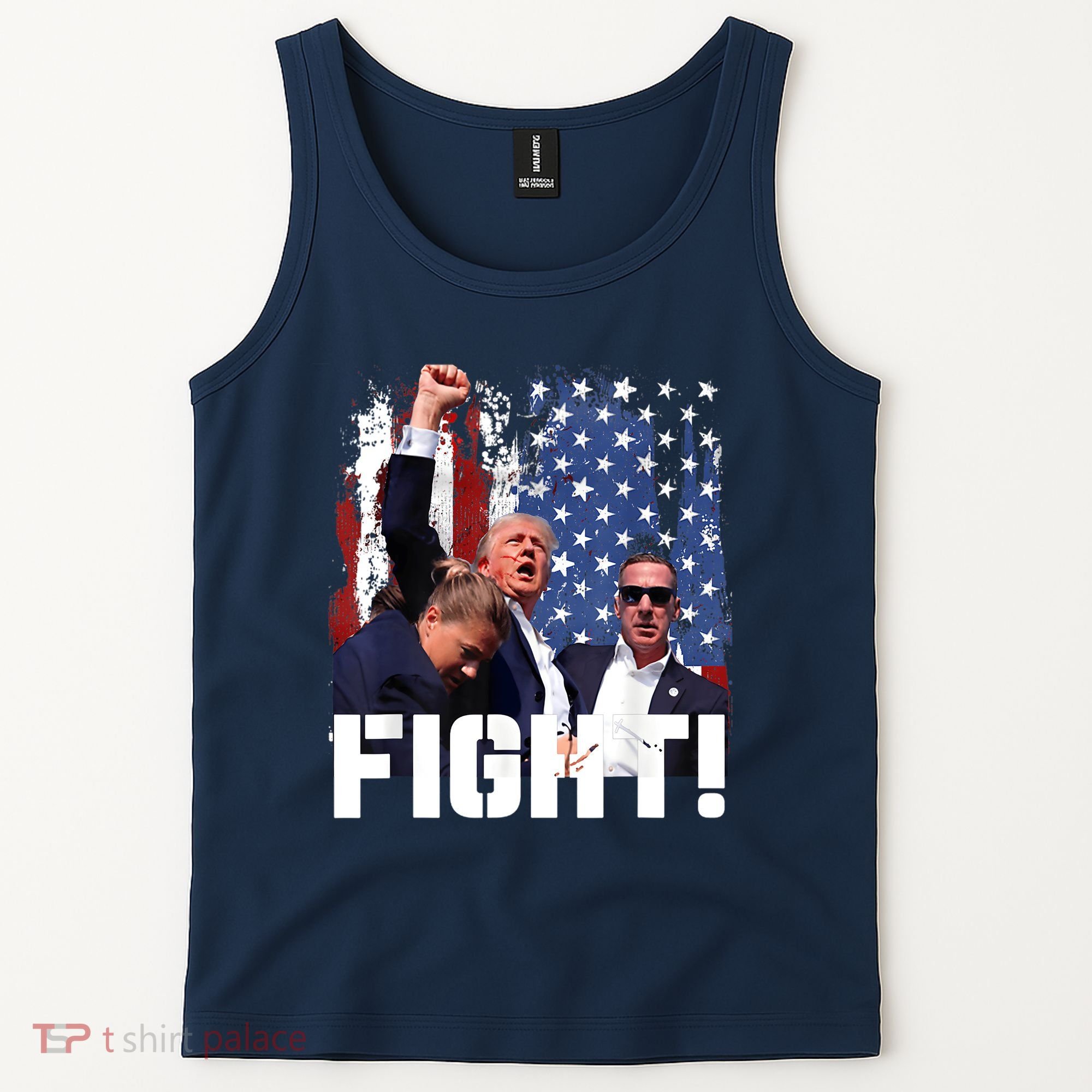 Trump First Pump Fight Tank Top