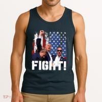 Trump First Pump Fight Tank Top thumb 3