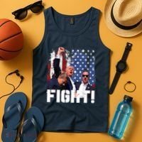 Trump First Pump Fight Tank Top thumb 4