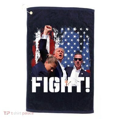 Trump First Pump Fight Golf Towel