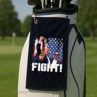 Trump First Pump Fight Golf Towel thumb 2