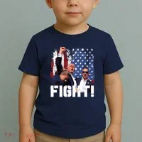Trump First Pump Fight Toddler T-Shirt thumb 2