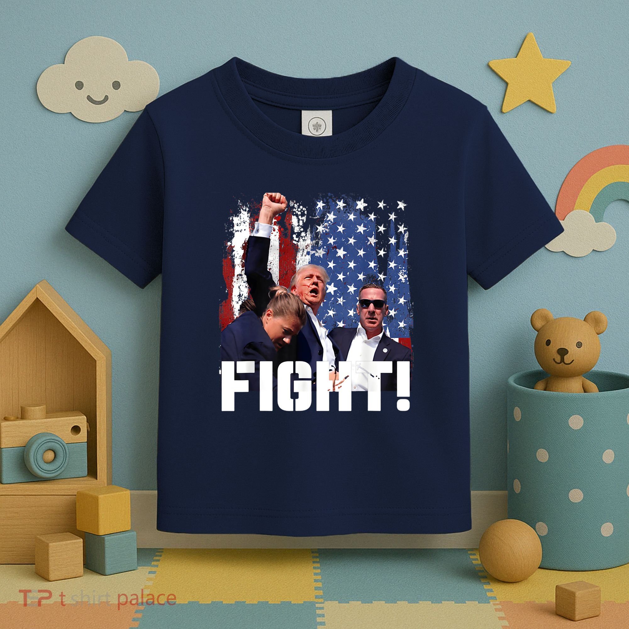 Trump First Pump Fight Toddler T-Shirt